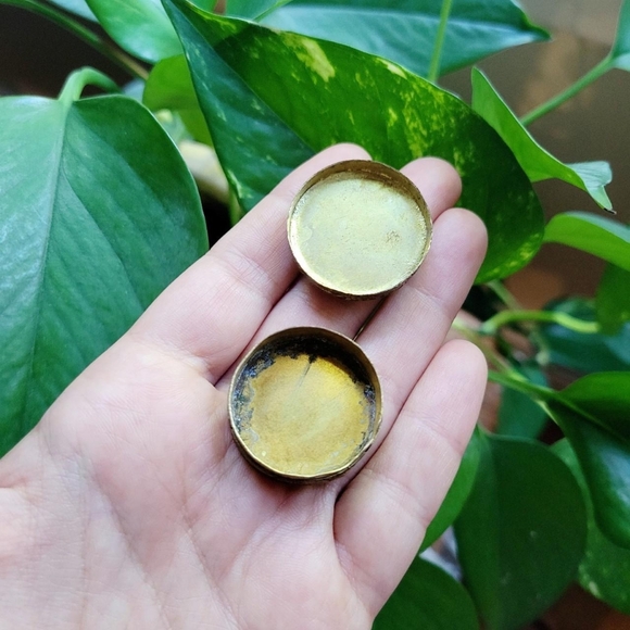 Vintage Copper & Silver Trinkets Small Snuff Box - Picture 6 of 6